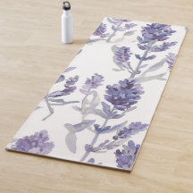 Lavender Fields | Purple Watercolor Flower Pattern
