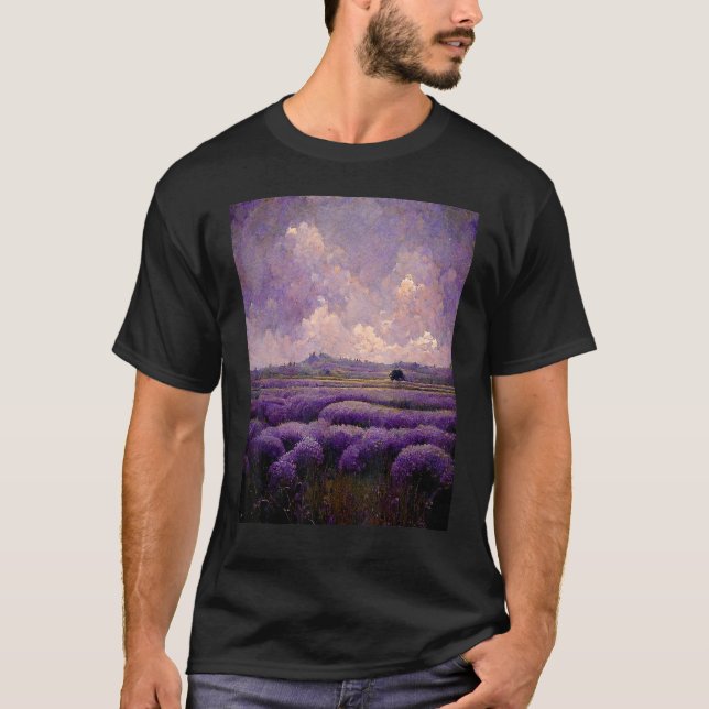 Lavender Fields T-Shirt (Front)