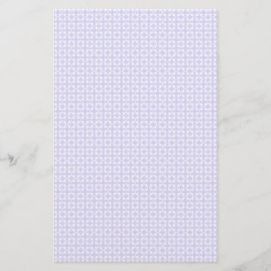 Lavender Filigree Weave Stationery