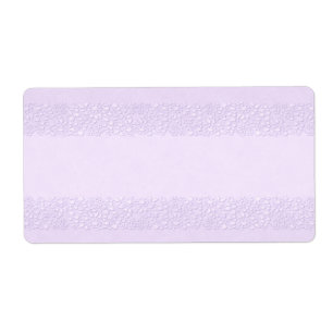 Lavender Floral Apothecary Label