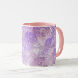 Lavender Floral Mug