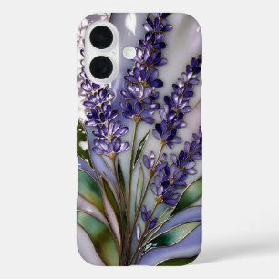 Lavender Floral Phone Case Purple Elegant