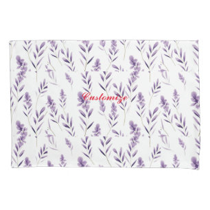 Lavender Flower Buds Thunder_Cove Pillowcase