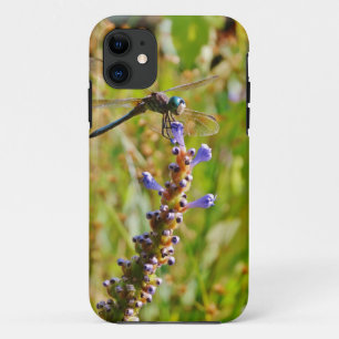 Lavender flower dragonfly iPhone 11 case