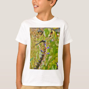 Lavender flower dragonfly T-Shirt
