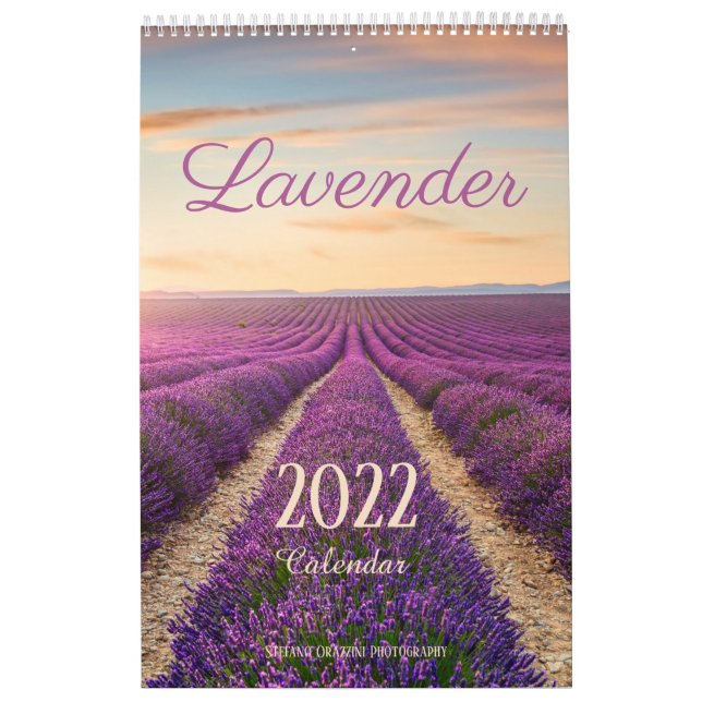 Lavender Flowers Calendar 2022 (Cover)