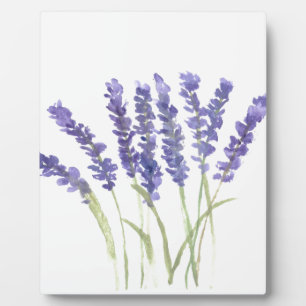 Lavender flowers plaque