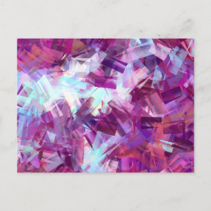 LAVENDER FLOWERS POSTCARD