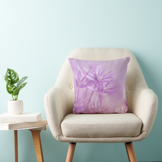 Lavender Flowers Purple Cushion (Chair)