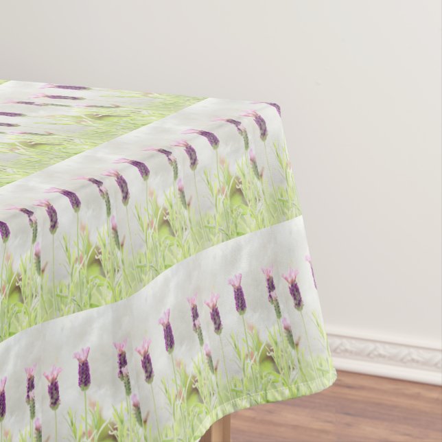 Lavender Flowers Tablecloth (In Situ)