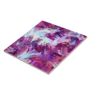 LAVENDER FLOWERS TILE