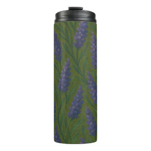 Lavender Flowers Wild Lavender Flower Thermal Tumbler
