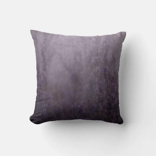 Lavender Fog Mural Cushion (Front)