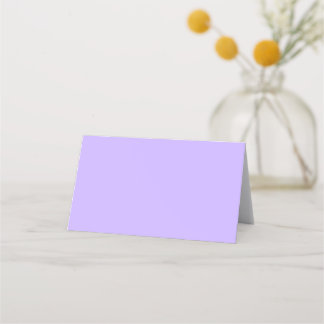 Lavender Folded Place Card