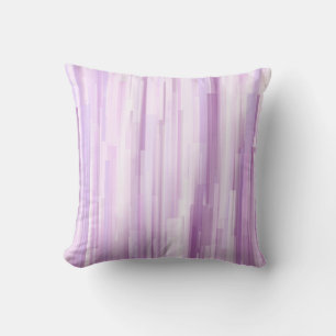 Lavender Geometric Stripe Cushion