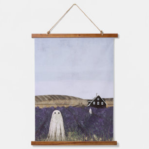Lavender Ghost Hanging Tapestry