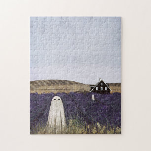 Lavender Ghost Jigsaw Puzzle