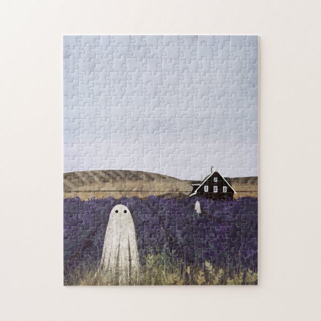 Lavender Ghost Jigsaw Puzzle (Vertical)