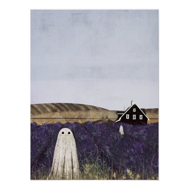Lavender Ghost Poster (Front)