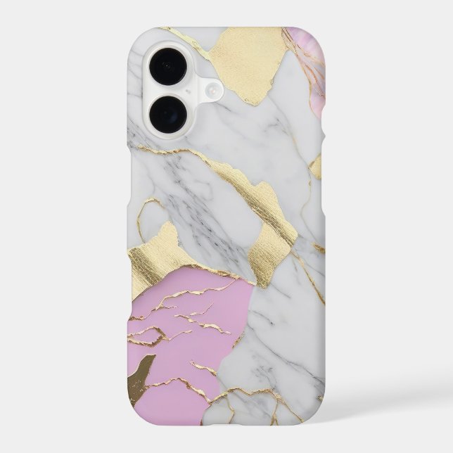 Lavender & Gold Marble Luxe (Back)