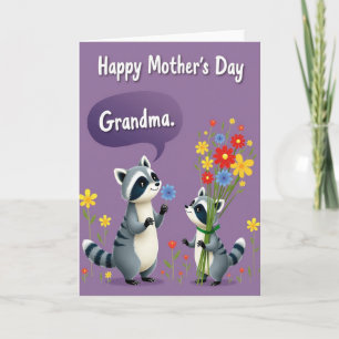 Lavender Grandmas Day Card