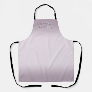 Lavender Grey Ombre Apron