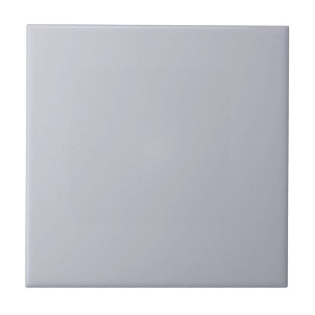 Lavender Grey Solid Colour Tile (Front)