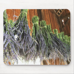 Lavender Hanging in a Barn Mouse Mat
