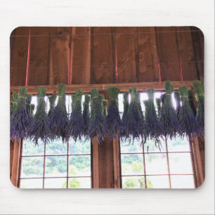 Lavender Hanging in a Barn Mouse Mat