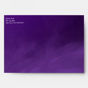 Lavender Hearts Gothic Envelope