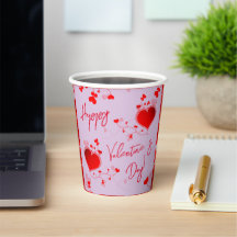 Lavender Hearts Love Valentine's Day 