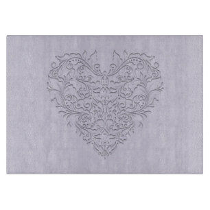 Lavender HeartyChic Cutting Board