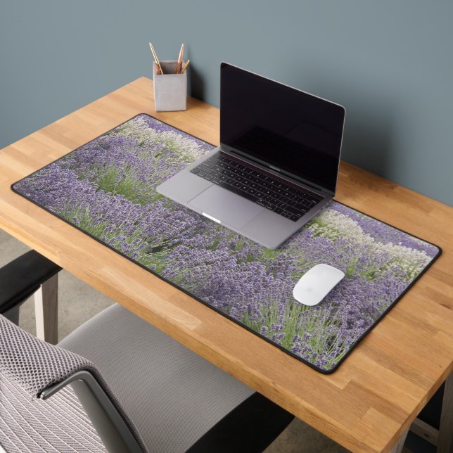 Lavender Herb Garden Floral Desk Mat (Office 2)