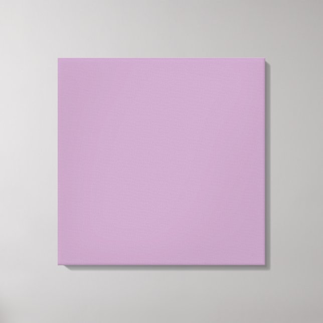 Lavender Herb Purple Trend Colour Background Canvas Print (Front)