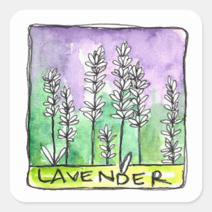 Lavender Herb Tea Blend Medicinal Product Label