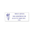 Lavender Herbs Wedding Floral Return Address