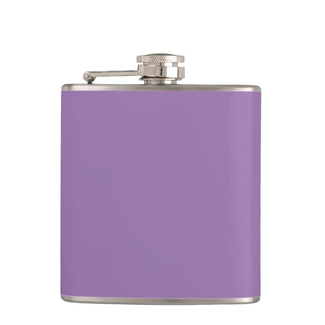 Lavender Hip Flask (Front)