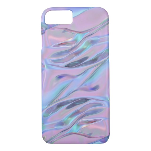 Lavender Holographic iPhone 7 Case (Back)