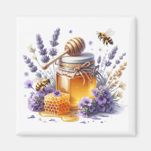 Lavender Honey Magnet