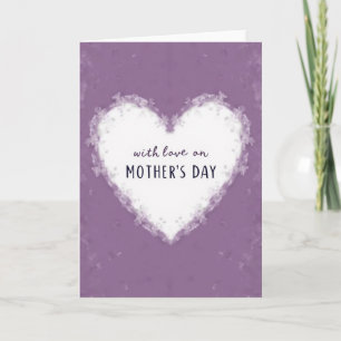 Lavender Hues Mothers Day Card