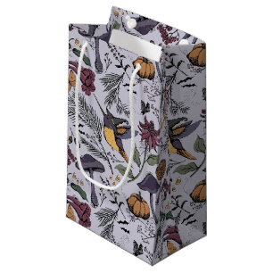 Lavender Hummingbird Garden Gift Bag