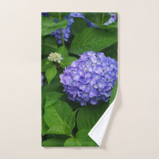 Lavender Hydrangea Hand Towel