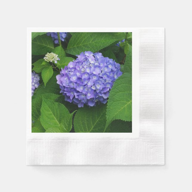 Lavender Hydrangea Napkin (Front)