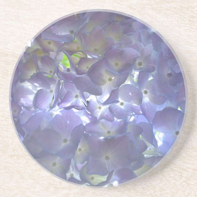 Lavender Hydrangeas Coaster (Front)