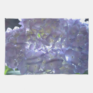 Lavender Hydrangeas Tea Towel
