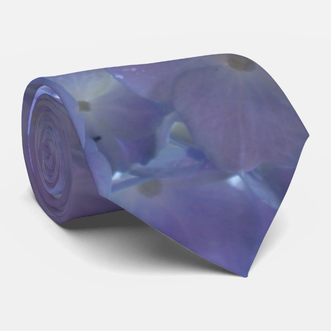 Lavender  Hydrangeas Tie (Rolled)