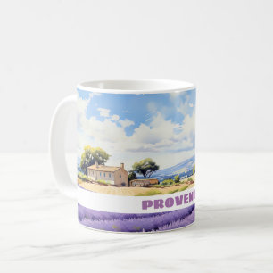 Lavender in Provence travel mug
