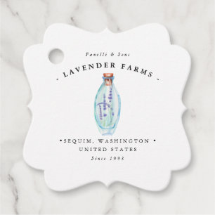 Lavender Jar Logo   Business Hang Tag