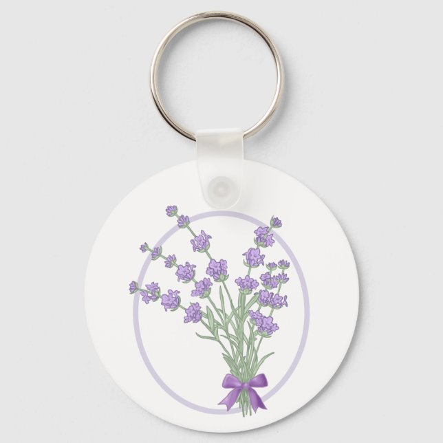 lavender key ring (Front)