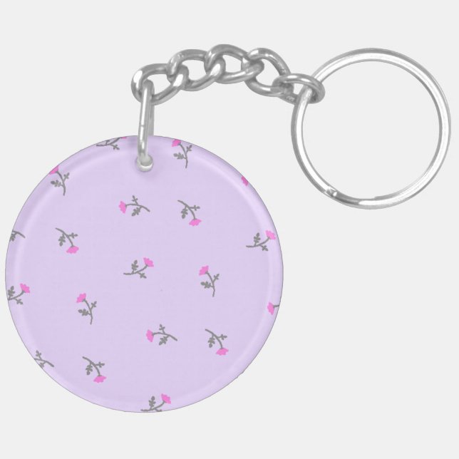 Lavender Key Ring (Back Right)
